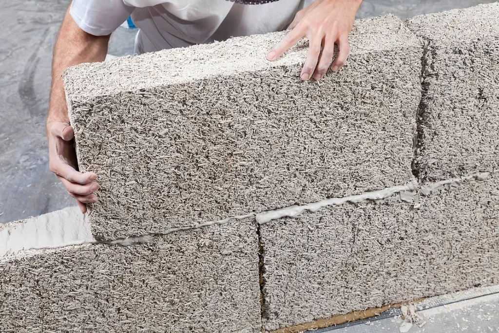 hempcrete blocks, hempcrete construction, hempcrete natural material, hemp fibers, sand blocks