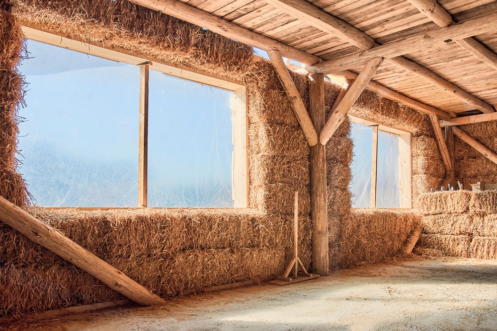 straw-bales. thermal insulation, natural straw bale, straw-bale for construction, straw-bale for thermal insulation
